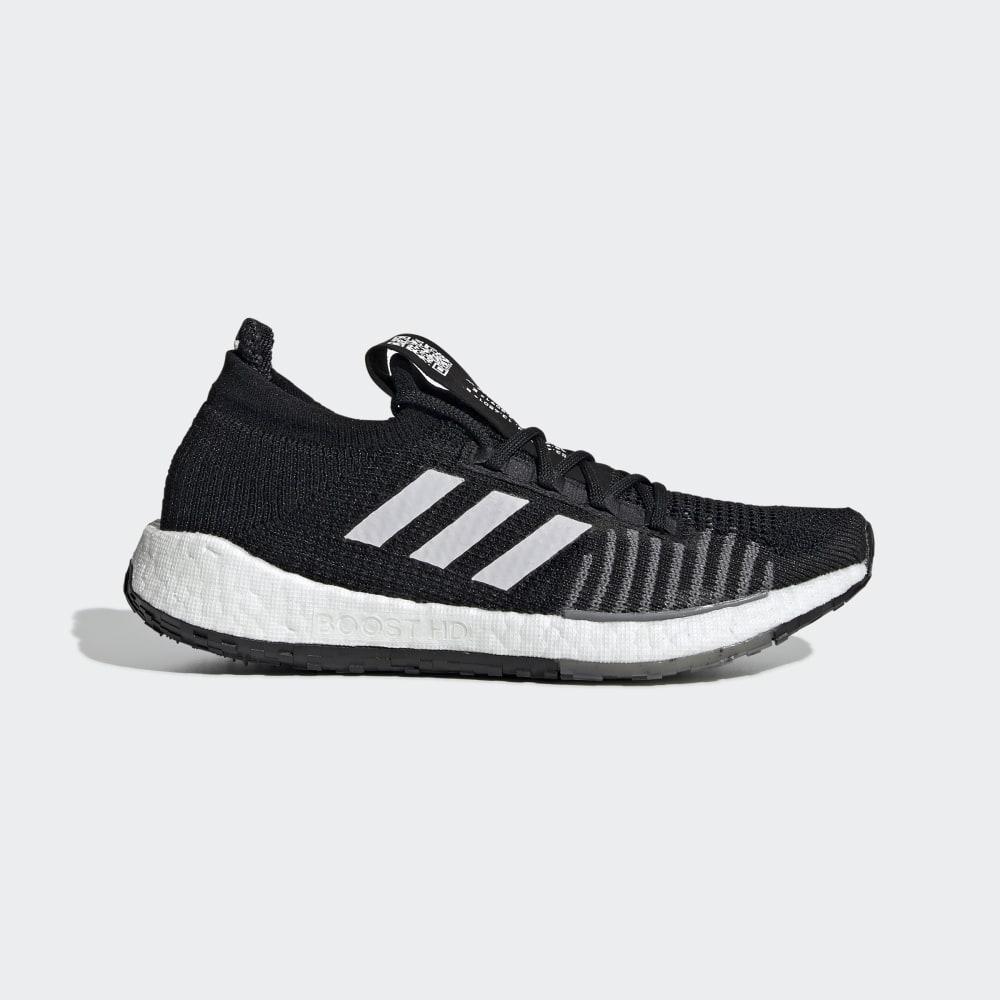 Adidas Women's Pulseboost HD Running Shoes Black/White/Grey Ireland EG1010